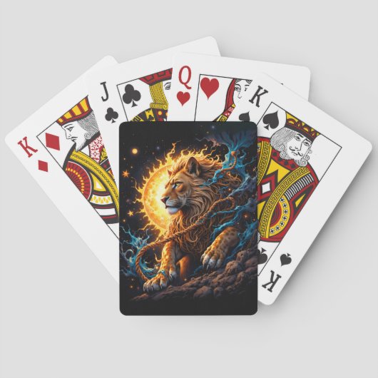 Guardian of the Solar Threshold – Lion of Balance  トランプ (裏面)