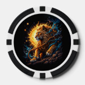 Guardian of the Solar Threshold – Lion of Balance  ポーカーチップ (正面)