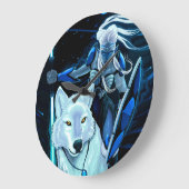 Guardian of the Wild Hour ラージ壁時計 (傾斜)