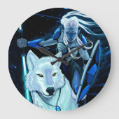 Guardian of the Wild Hour ラージ壁時計 (正面)