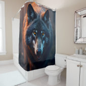 Guardian Of The Wild – Noble Wildlife Art Shower シャワーカーテン (インサイチュ)