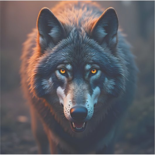 Guardian Of The Wild - Square Vinyl Sticker シール (正面)