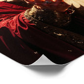 Guardian Priestess Magical Wall Art ポスター (角)