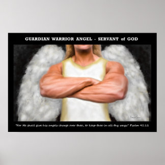 Guardian Warrior Angel Poster ポスター