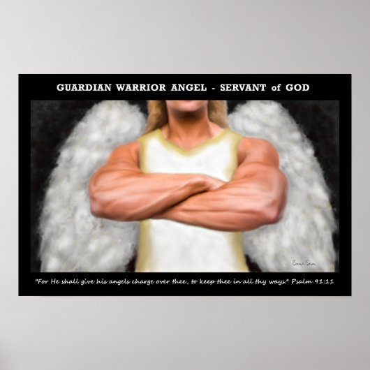 Guardian Warrior Angel Poster ポスター (正面)