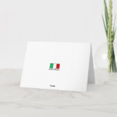 Guarisciのプレスト-イタリア語の井戸をすぐに得て下さい カード (裏面)