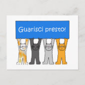 Guarisciイタリアンプレストの回復 ポストカード (正面)