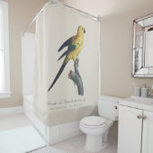 Guarouba dans sons jeune age / Sun parakeet シャワーカーテン (インサイチュ)