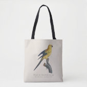 Guarouba dans sons jeune age / Sun parakeet トートバッグ (正面)