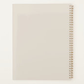 Guarouba dans sons jeune age / Sun parakeet プランナー手帳 (裏面)