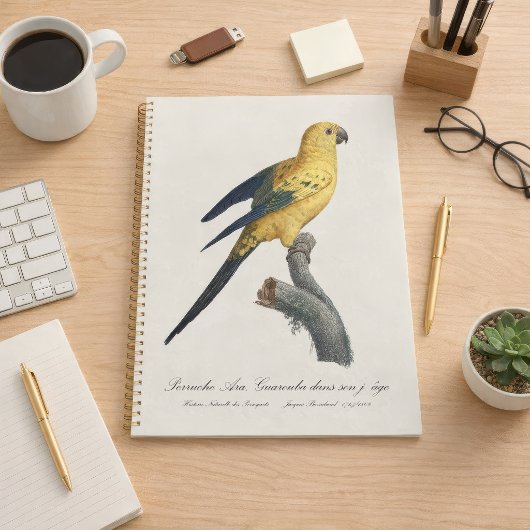 Guarouba dans sons jeune age / Sun parakeet プランナー手帳