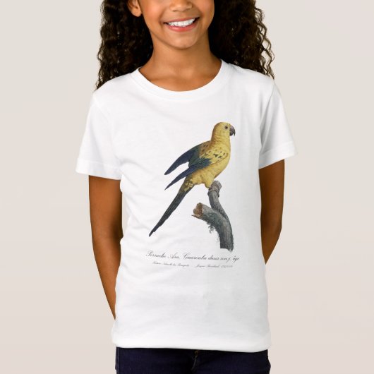 Guarouba dans sons jeune age / Sun parakeet Tシャツ (正面)