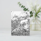 Guarulhos Brazil Map ポストカード (スタンド正面)