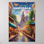 Guatemala Ciudad, entre volcans et mémoire vivante ポスター (正面)