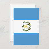 Guatemala flag  サンキューカード (正面/裏面)