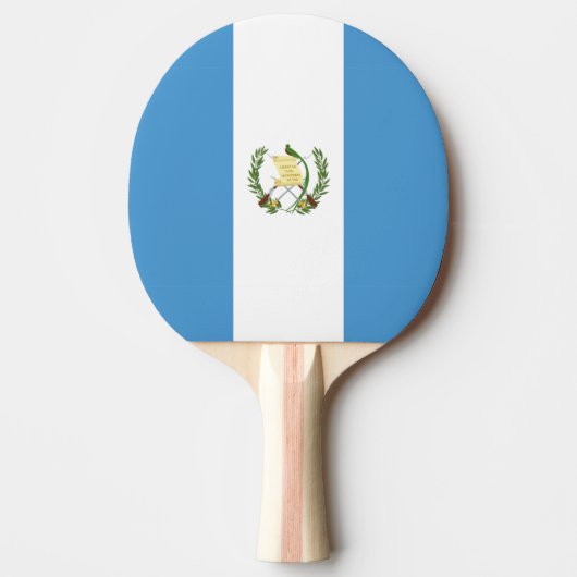 Guatemala flag  卓球ラケット (正面)