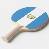 Guatemala flag  卓球ラケット (正面アングル)