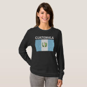 Guatemala Flag Guatemalan Hispanic Heritage Month  Tシャツ (正面フル)