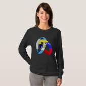 Guatemala Flag Venezuela Grown Ring Marriage Weddi Tシャツ (正面フル)
