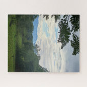 Guatemala Highlands: Green Fields and Mountains ジグソーパズル (横)