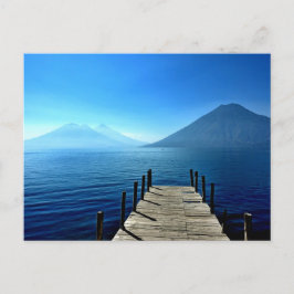 Guatemala - Lago Atitlan Sunrise ポストカード