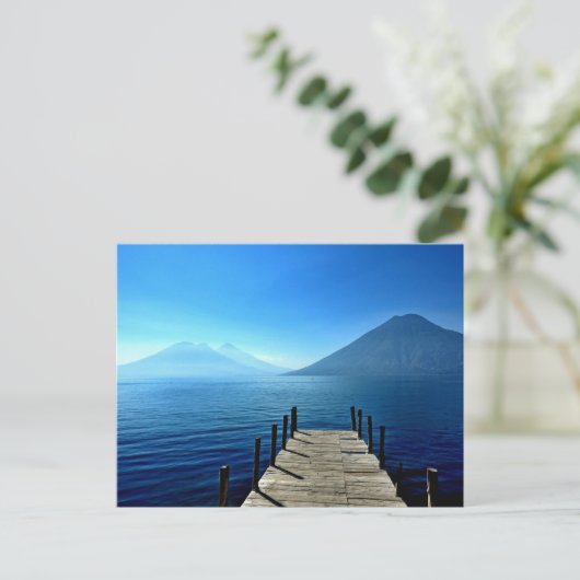 Guatemala - Lago Atitlan Sunrise ポストカード (スタンド正面)
