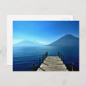 Guatemala - Lago Atitlan Sunrise ポストカード (正面/裏面)