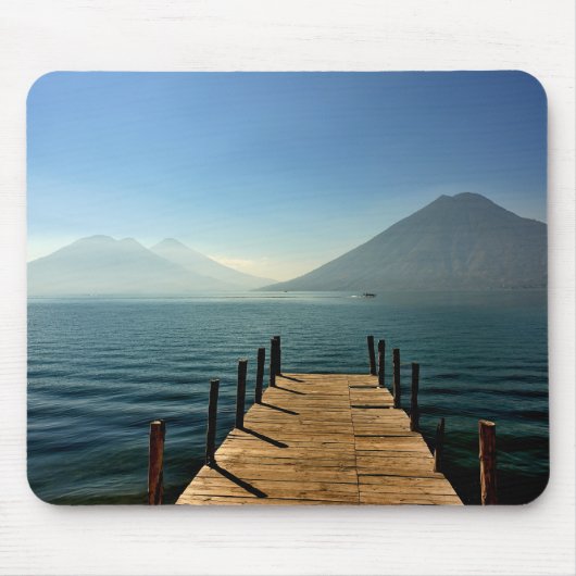 Guatemala - Lago Atitlan Sunrise マウスパッド (正面)