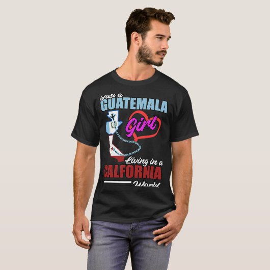 Guatemala Proud Hispanic Guate Flag Guatemalan Cha Tシャツ (正面フル)