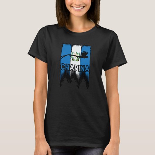 Guatemala Proud Hispanic Quetzal National Bird Gua Tシャツ (正面)