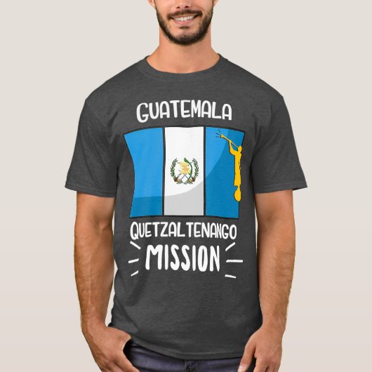 Guatemala Quetzaltenango Mormon LDS Mission Gift Tシャツ (正面)