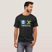 Guatemalan Plus Jamaican Perfection Mix Flag Herit Tシャツ (正面フル)