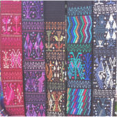 Guatemalan textile designs シール (正面)