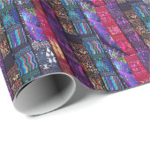 Guatemalan textile designs ラッピングペーパー (ロールコーナー)