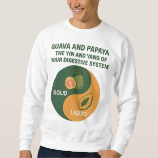 GuavaとPapaya:あなたのインとヤン スウェットシャツ