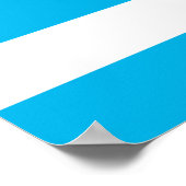 Guayaquil city flag Ecuador symbol ポスター (角)