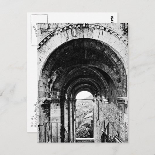 Gubbio,イタリアのPalazzoはがき ポストカード (正面/裏面)