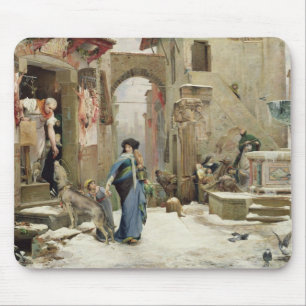 Gubbio 1877年のオオカミ マウスパッド