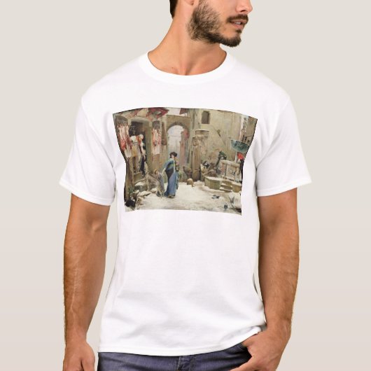 Gubbio 1877年のオオカミ tシャツ (正面)