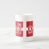 Gud Velsigneの発掘、最低のDanske Ven ボーンチャイナマグカップ (正面)