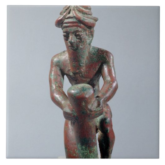 Gudea TからのLagashの王子の、基礎ネイル、 タイル (正面)