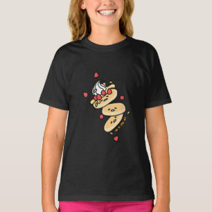 Gudetamaパンケーキが空中に Tシャツ