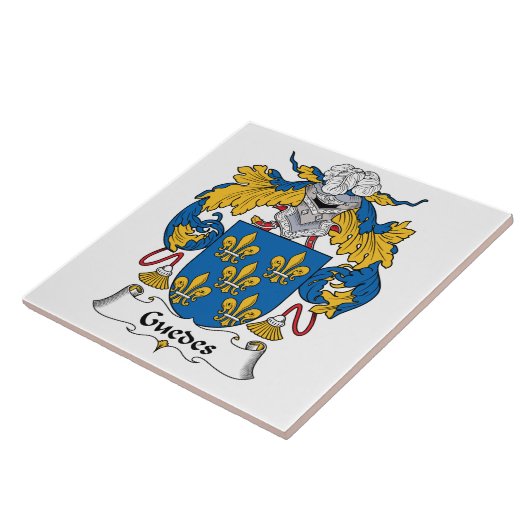 Guedesの家紋 タイル (側面)