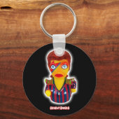 GueniDucksラバーダックキーチェーン キーホルダー (正面)