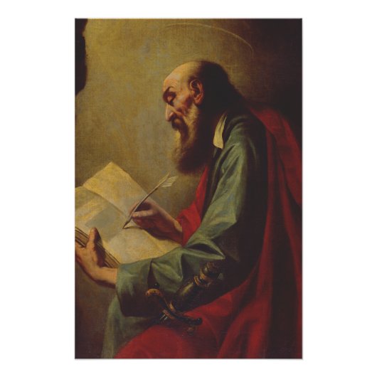 Guercino Saint Paul the Apostle Fine Art ポスター (正面)