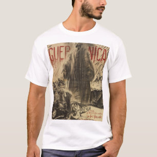 Guernicaの(1938年の) _Propagandaポスター Tシャツ