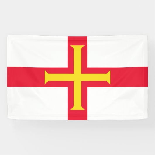 Guernsey flag Banner 横断幕 (横)