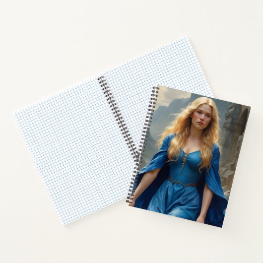 Guerrera de Azul ノートブック (内部)