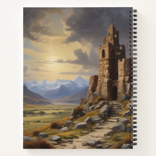 Guerrera de Azul ノートブック (裏面)