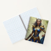 Guerrera de Azul y Oro ノートブック (内部)